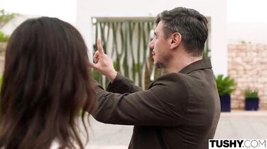 Tight Tiny Actress Eva Generosi Has Passionate Anal With Director