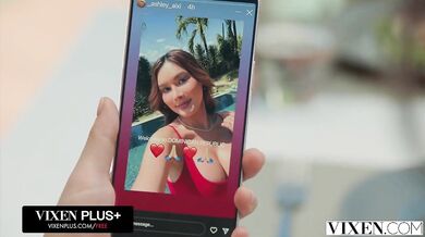 Gorgeous Frenemies Ashley Aixi And Joanna Wei Compete For His Thick Cock