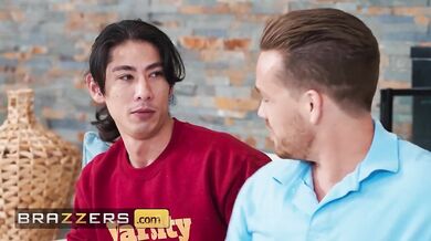 Lulu Chu Turns Up The Heat As Kyle & David Compete For Her Attention In A Steamy Threesome