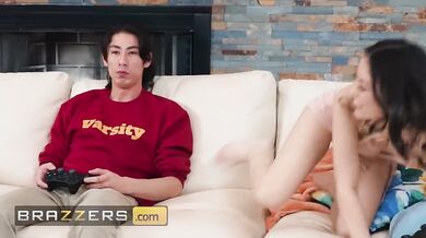 Lulu Chu Turns Up The Heat As Kyle & David Compete For Her Attention In A Steamy Threesome