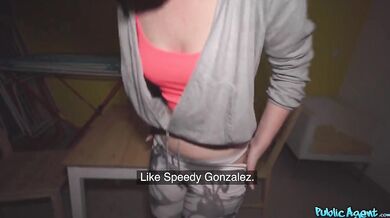 Cute Jogger Elza Alisha With No Make Up Fucked By A Stranger