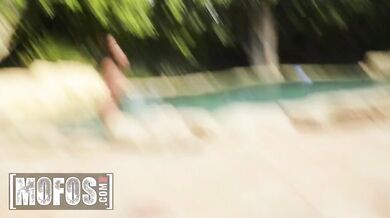 Dania Vega Sucks Charles' Cock In POV Before Getting An Outdoors Doggystyle Pounding