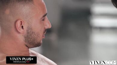 Naughty Seductress Aria Lee Devours Coworker's Huge Cock In Her Boss's House