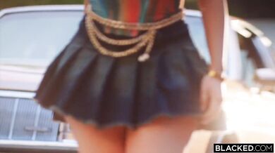 Violet Myers Takes 8 BBCs In First-Ever Gangbang