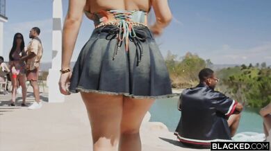 Violet Myers Takes 8 BBCs In First-Ever Gangbang