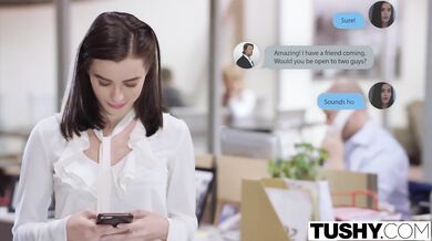 Lana Rhoades First DP