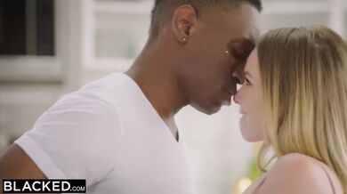 Petite blonde with the biggest BBC in the world