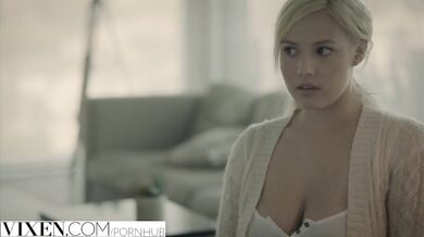 Naughty blonde fucks her sister's boyfriend to make her jealous