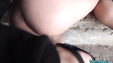 Beautiful Celebrity Look-A-Like Has Sex with Stranger