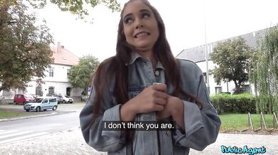 Beautiful Celebrity Look-A-Like Has Sex with Stranger