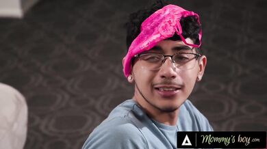 Big Titty MILFs Reverse Gangbang Lucky Teen, Make Him Cum On Their Dirty Panties