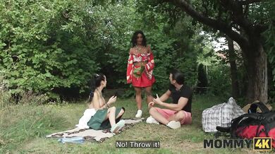 Sexy brunette cougar Valentina Sierra is having a hard sex with her offspring’s boyfriend