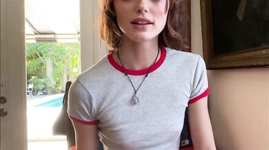 Freaky Sex With Tiny Redhead Step Sis Alex Adams