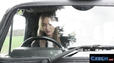 Young Good Looking Czech Babe Fucks Handsome Czech Male