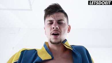 Slutty Step Mom Interrupts Her Step Daughter's Sex Session