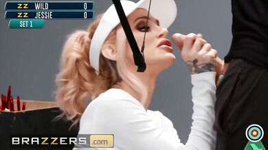 Sarah Jessie Tries To Sabotage Zac Wild's Shot By Putting His Dick Deep In Her Cute Ass