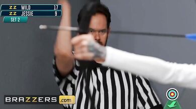 Sarah Jessie Tries To Sabotage Zac Wild's Shot By Putting His Dick Deep In Her Cute Ass