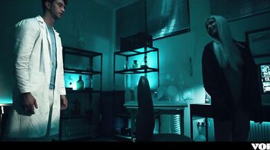 Horny Doctor Fucks Lab Partner Before Unbirthing Him