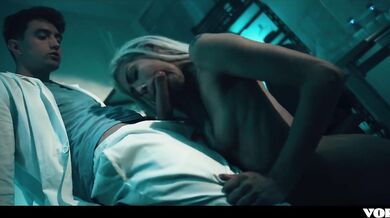 Horny Doctor Fucks Lab Partner Before Unbirthing Him