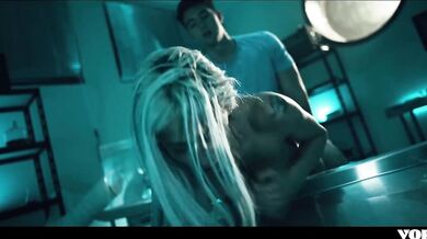 Horny Doctor Fucks Lab Partner Before Unbirthing Him