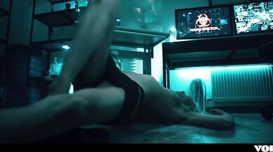 Horny Doctor Fucks Lab Partner Before Unbirthing Him