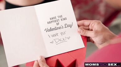 Sexy Sly Stepmilf Crystal Rush Requests Stepson's Dick For Her Valentine Gift