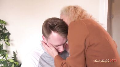 49yo Stepmom Francesca Catches Her Stepson Watching Porn