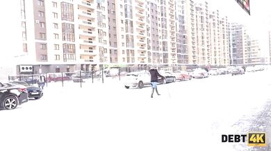 Dazzling Blonde Alice Klay Happily Takes Care Of Loan Sharks Hard Boner