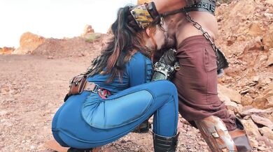 Sweetie Fox In Vault Dweller Cosplay Needs Drink Of Nuka Cola