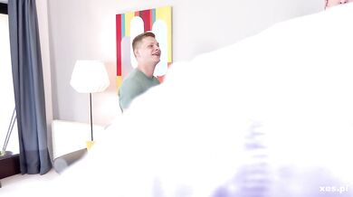 Hot MILF gets a surprise gangbang with double penetration and blowjobs