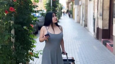 Mion Hazuki's massive natural tits get pounded in a full porn video