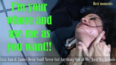 Lisa Ann dominated and fucked hard in an intense anal interview