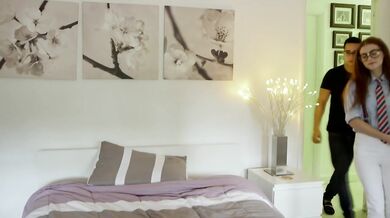 Alice Green's glasses fog up as she takes it up the ass