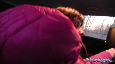 Gina Gerson begs for a big load after getting fucked in public by a stranger's huge cock