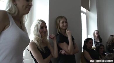 Horny Czech amateurs take turns on lucky guy's cock in steamy sex video