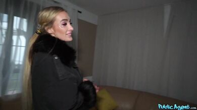 Tattooed Czech dancer gets a surprise fuck and a creampie in the morning