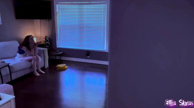 Homemade sex tape shows redhead teen cheating with a big dick