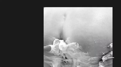 Horny blonde got fucked on couch