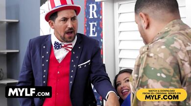 Fucking horny busty MILFs in sex compilation